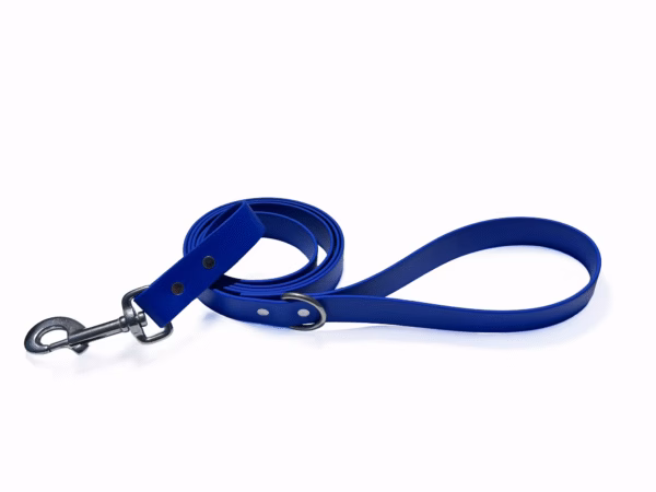 Odyssey Leash Co. BioThane Dog Leash 6ft, 1in Wide, Waterproof, 1,000lb Strength, Stainless Steel Hardware, Hand Assembled in The US (8 Colors) (Black)  Pet Supplies - Image 3